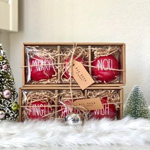 Rae Dunn Christmas Ornaments